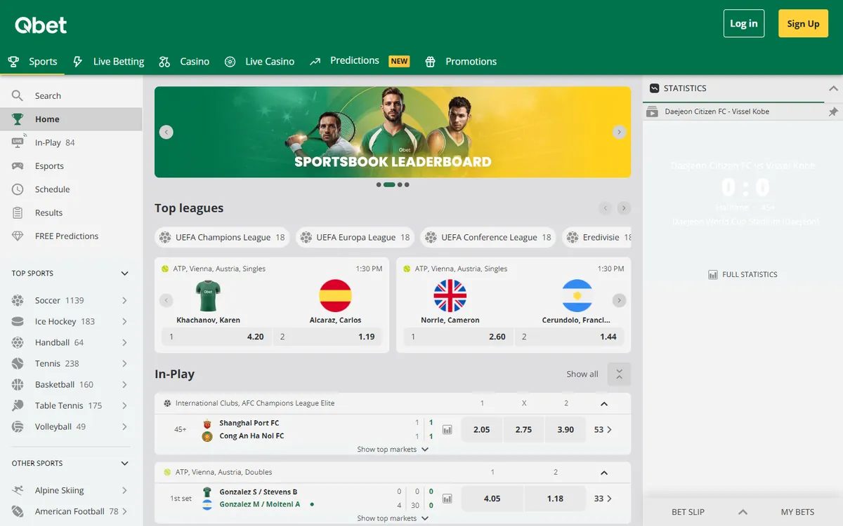 Qbet sportsbok