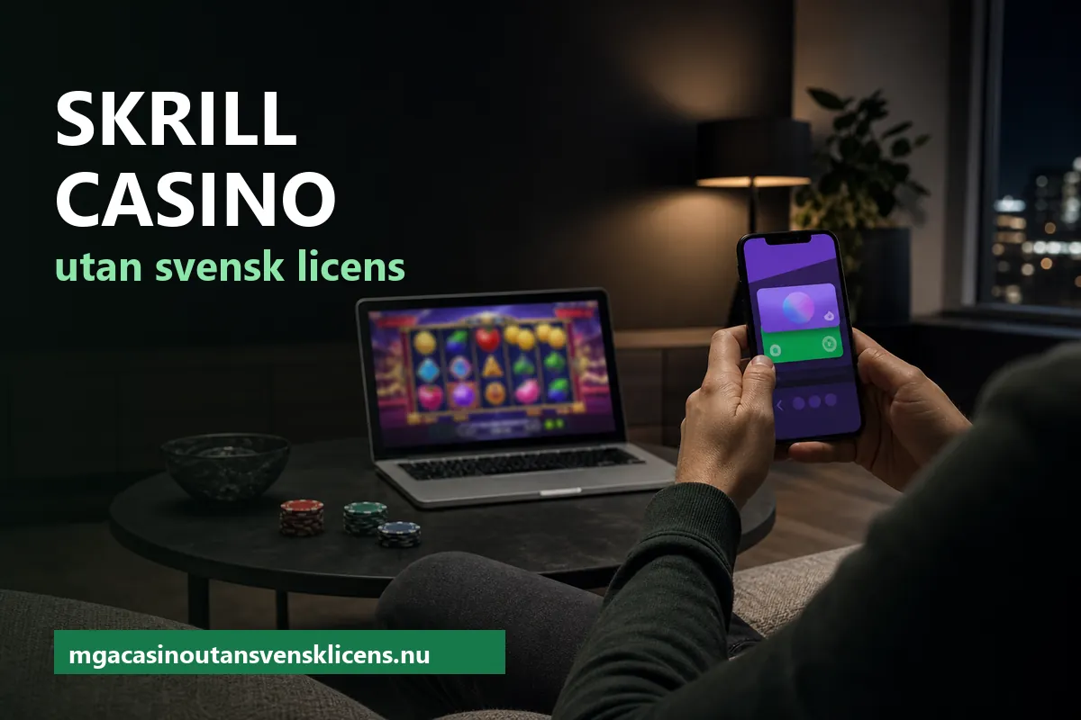 Skrill casino utan svensk licens