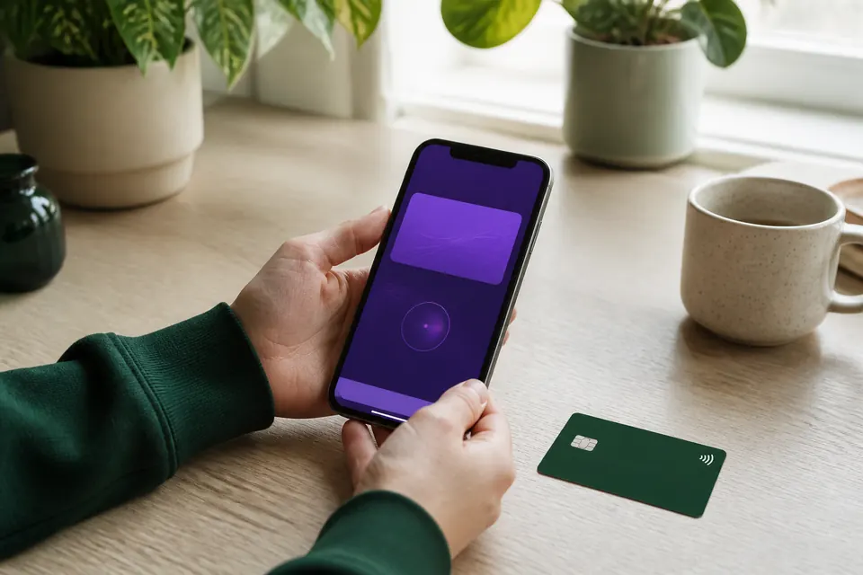 Skrill-appen i mobilen